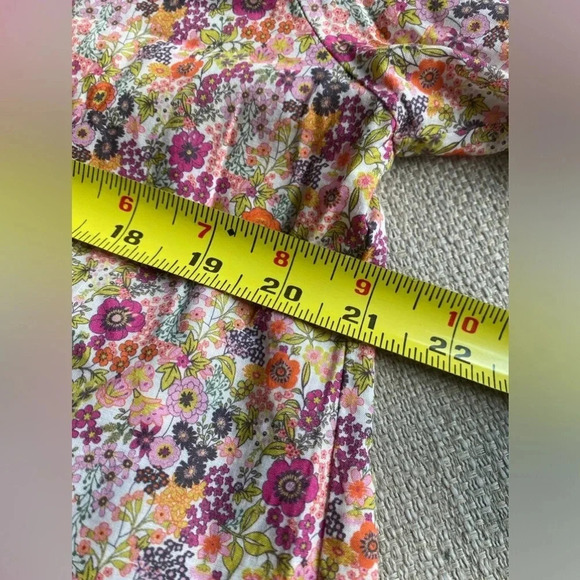 Gingham Palace Set Women’s Small Sixtine Blouse and Sandrine Shorts Floral - Picture 7 of 15